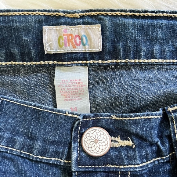 Circo Girl's Denim Jeans-Size 14 - Picture 3 of 7